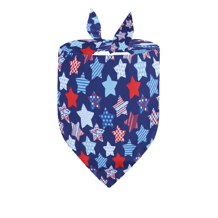 Dog Bandanas Independence Dress Up Festival Scarf Dogs Photography Towel