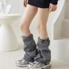 Scaldamuscoli Harajuku da Donna con Coulisse Regolabile Calze Lunghe Svasate Punk Copripiede Lento Baggy Streetwear