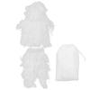 White Kids Snow Camouflaged Suit Snow Hunting Shooting Camouflage Suit Kit For Height 1.3m To 1.5m