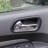 Carbon Fiber Style Inner Door Handle Panel Cover Trim for Dodge Durango 2011+