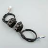 7/8" 22mm Motorcycle Motorbike ATV Handlebar Left Right Side Control Switch High/Low Beam Light Turn Signal Horn Switch Parts