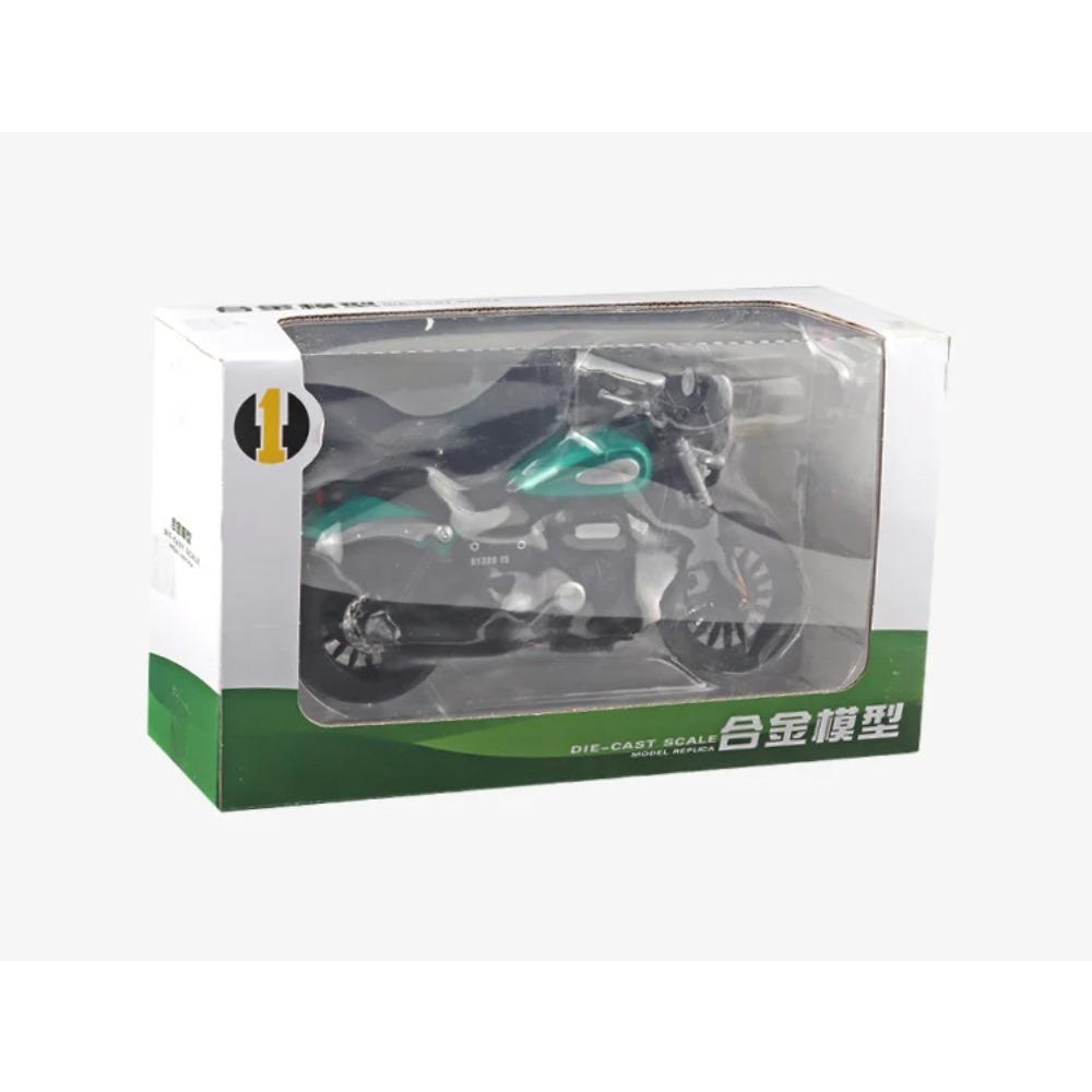 1/12 BENDA GINGERLLA 300 Diecast Motorcycle Model Toy Replica with Sound & Light Birthday Gift Christmas Gift Collection Bike
