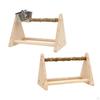 Bird Activity Center for Small Parrots - Interactive Gym Stand with Chewing Toys
