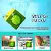 Sand Removal Bag Portable Waterproof Sand Remover Brush Soft Reusable Surf Feet Removal Accessories Beach Powder Cleaner Pouch