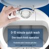 Compact Mini Washing Machine for Socks, Underwear, Dorms & Infant Care