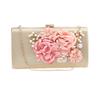 Pearl Clutch Bags Pink Color Girl Best Gift Evening Bags Flower Handmade Style Party Wedding Chian Shoulder Handbags for Luxury