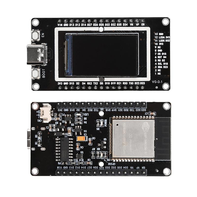 Esp32 1.4-Inch Lcd Screen Wifi Bluetooth Development Board Onboard Esp32-32 Module Type-C WiFi+BL Module