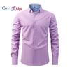 Year In Year Out Wrinkle Free Dress Shirt for Men Regular Fit Long Sleeve Wrinkle Resistant Shirt