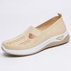 Shoes Women's Summer Women's Shoes Beijing Cloth Shoes Flying Woven Breathable One-pedal Shoes