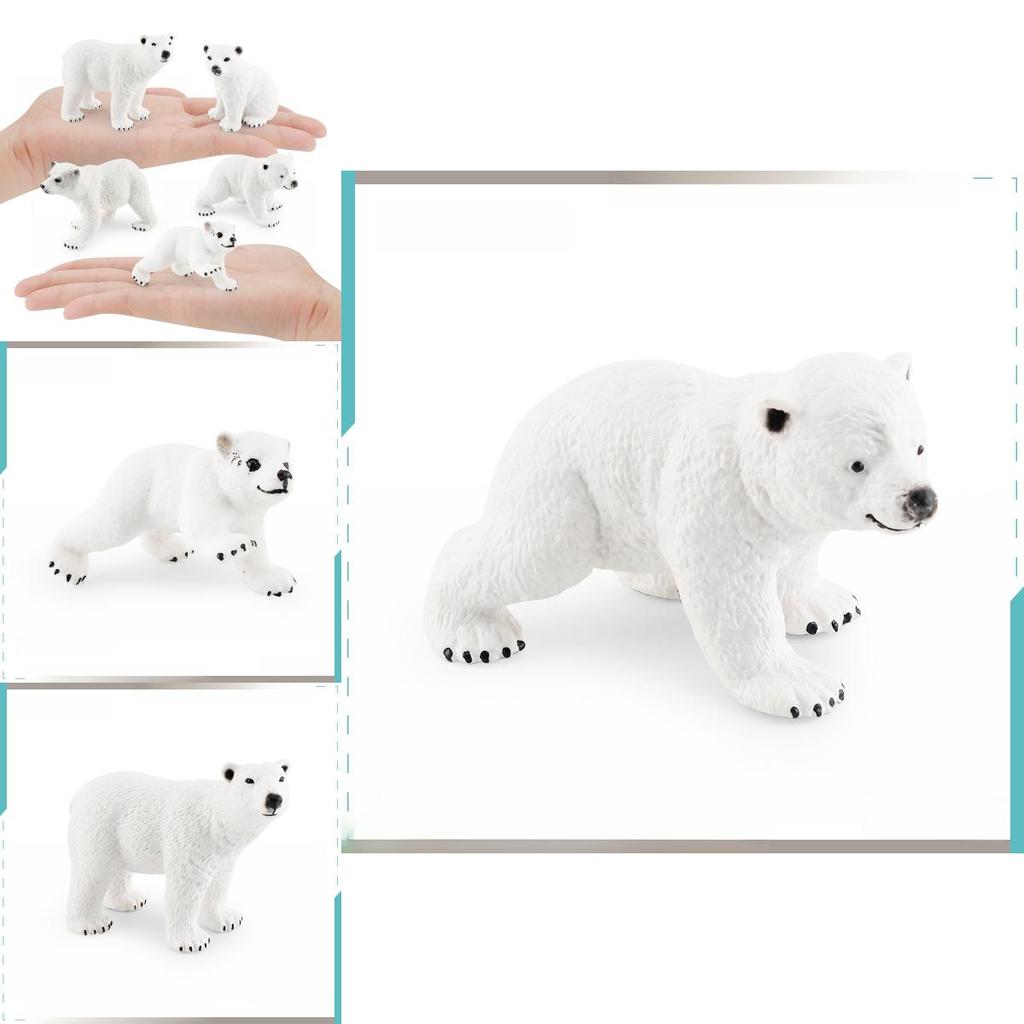 Arctic Animal Pvc Model For Kids Educational Display And Collectible Toy