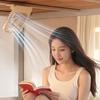 Compact Mini Rechargeable Fan Low Noise Gentle Wind Silent Fan Magnetic Design Rechargeable Power Supply Magnetic Wall Mount Fan