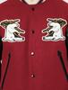 HOUSTON Military MELTON AWARD JACKET Maroon 2XL (ALASKA)