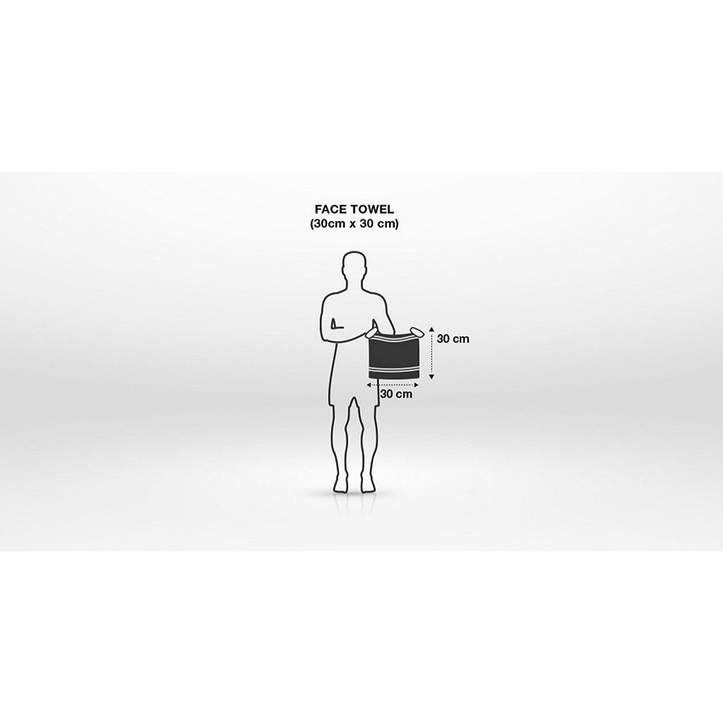 100% Cotton 12 Piece Towel Set, 500 GSM (Turquoise Blue, Olive Green and Baby Pink)