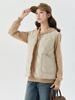 Winter Fleece Vests Warm Women Clothing Trend Quilted Jackets Sleeveless Cardigans Waistcoat Slim Fit Tops Pockets Design Coats
