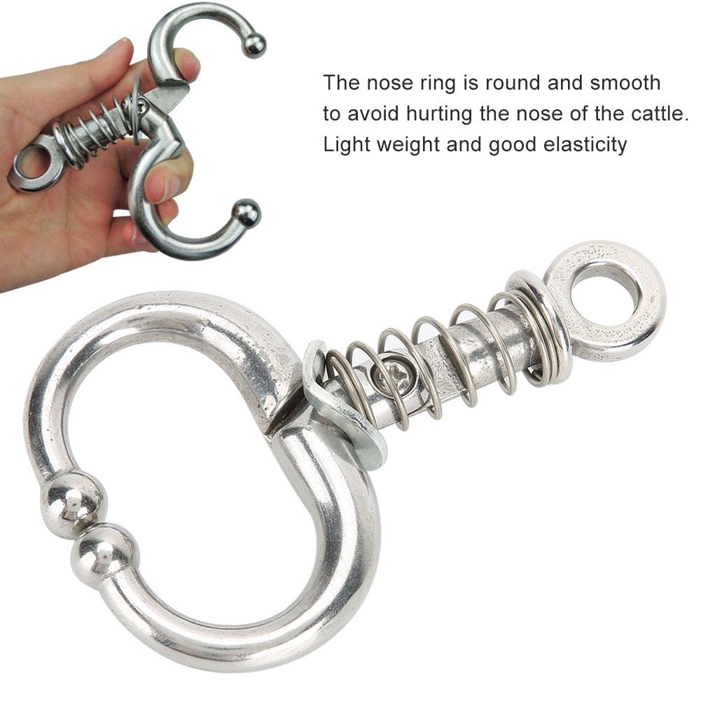 Spring Type Bull Cow Nose Pliers Cattle Nose Ring Animals Equipment AccessorySpring Type Cow Nose