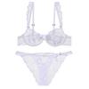 European and American Ultra-Thin French Lingerie Set - High-Quality, Sexy Bra and Panties