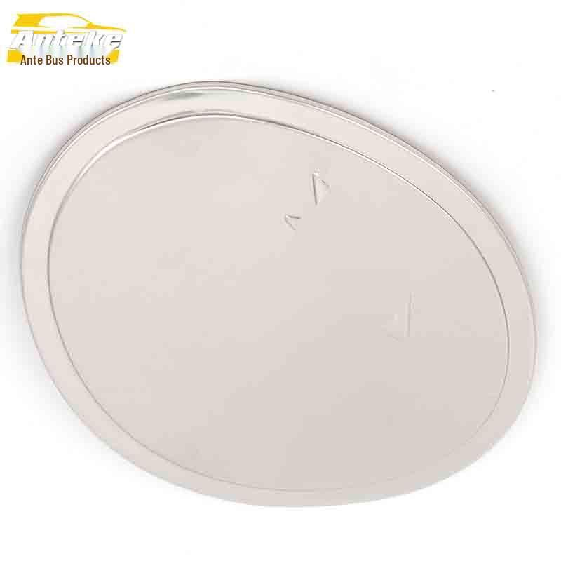 Compatible with Jiangling Landwind X7: Stainless Steel Fuel Tank Cap Decorative Anti-Scratch Sticker.