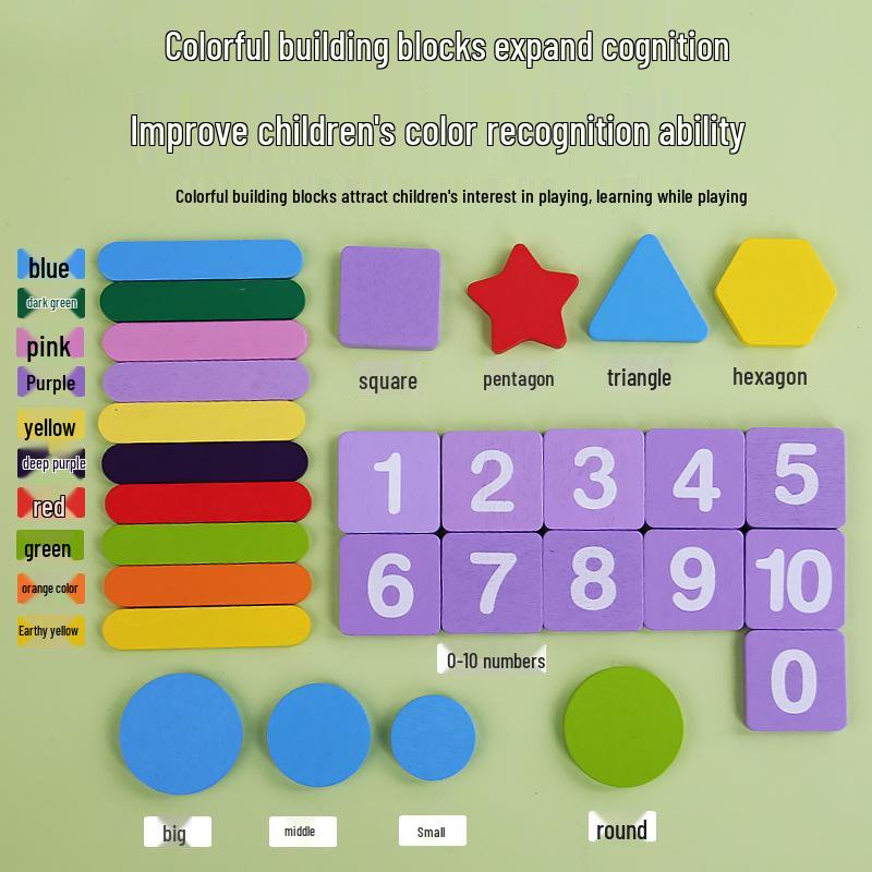 Montessori matematické pomôcky: Vzdelávacia krabica na sčítanie a odčítanie & Hračka Sudoku puzzle
