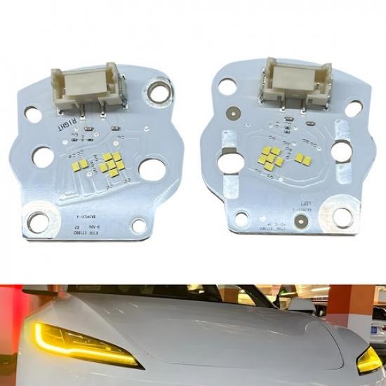 Yellow Angel LED Eye Board 2024 For Tesla 3 Model Daytime Running Light BA39031A