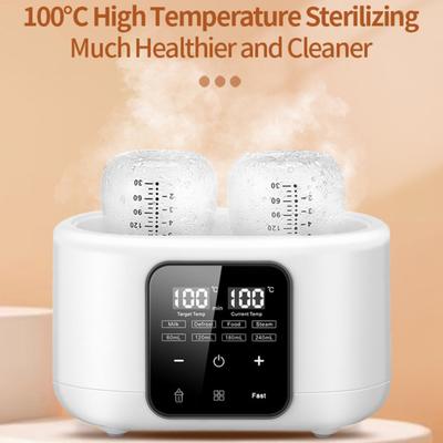 Baby Bottle Warmer Sterilizers Dryer Quick Heat Breastmilk Time Adjustment Baby Bottle