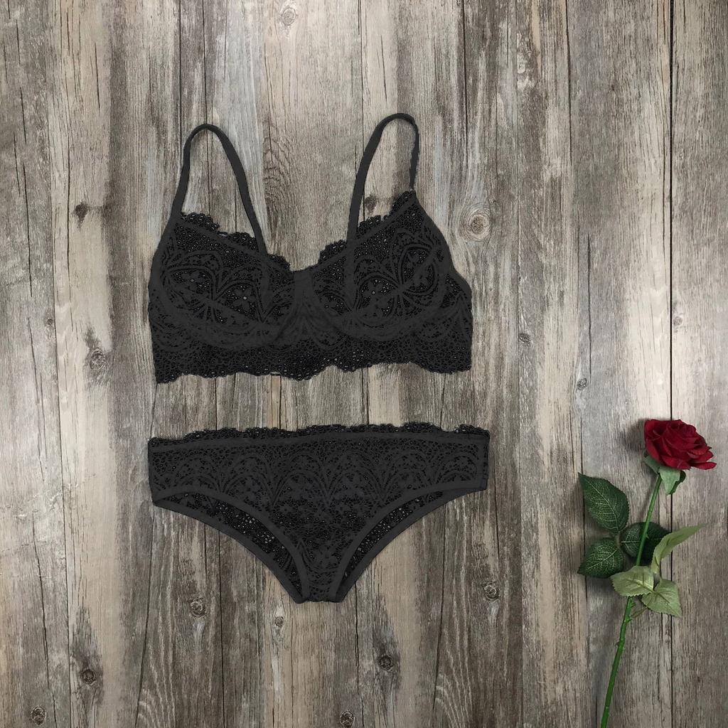 Women's Fashion Sexy Lace Split Suit Sexy Color Underwear Panties