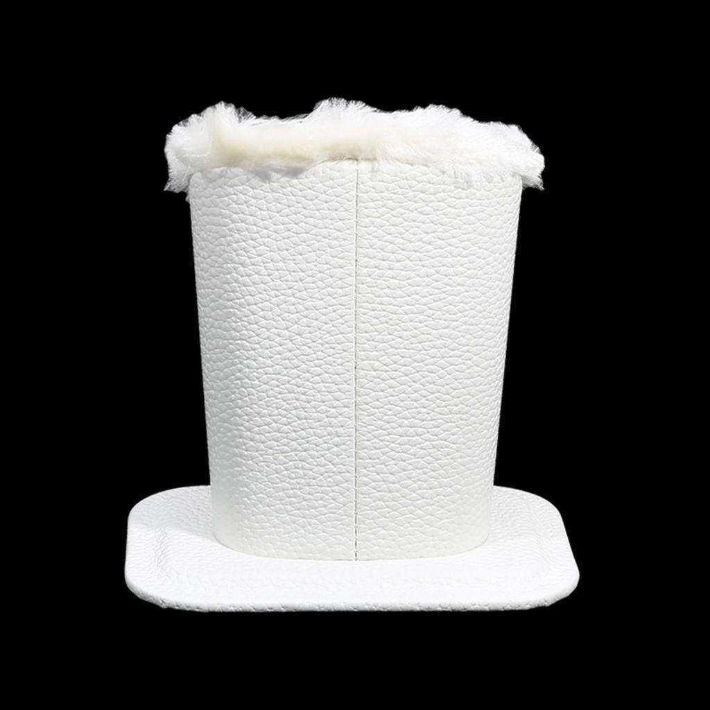 1pc Cute Plush Lined Eyeglasses Holder Anti Scratch Glasses Storage Organizer Case Modern Sturdy Cartoon Pen Holder for Office NightStand