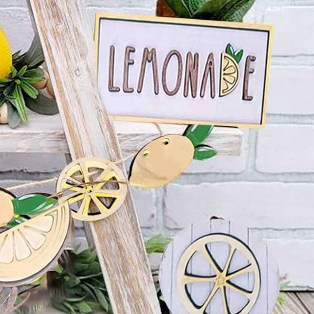 Tray Decoration Rustic Farm Ornament Wood For Summer Graduation 