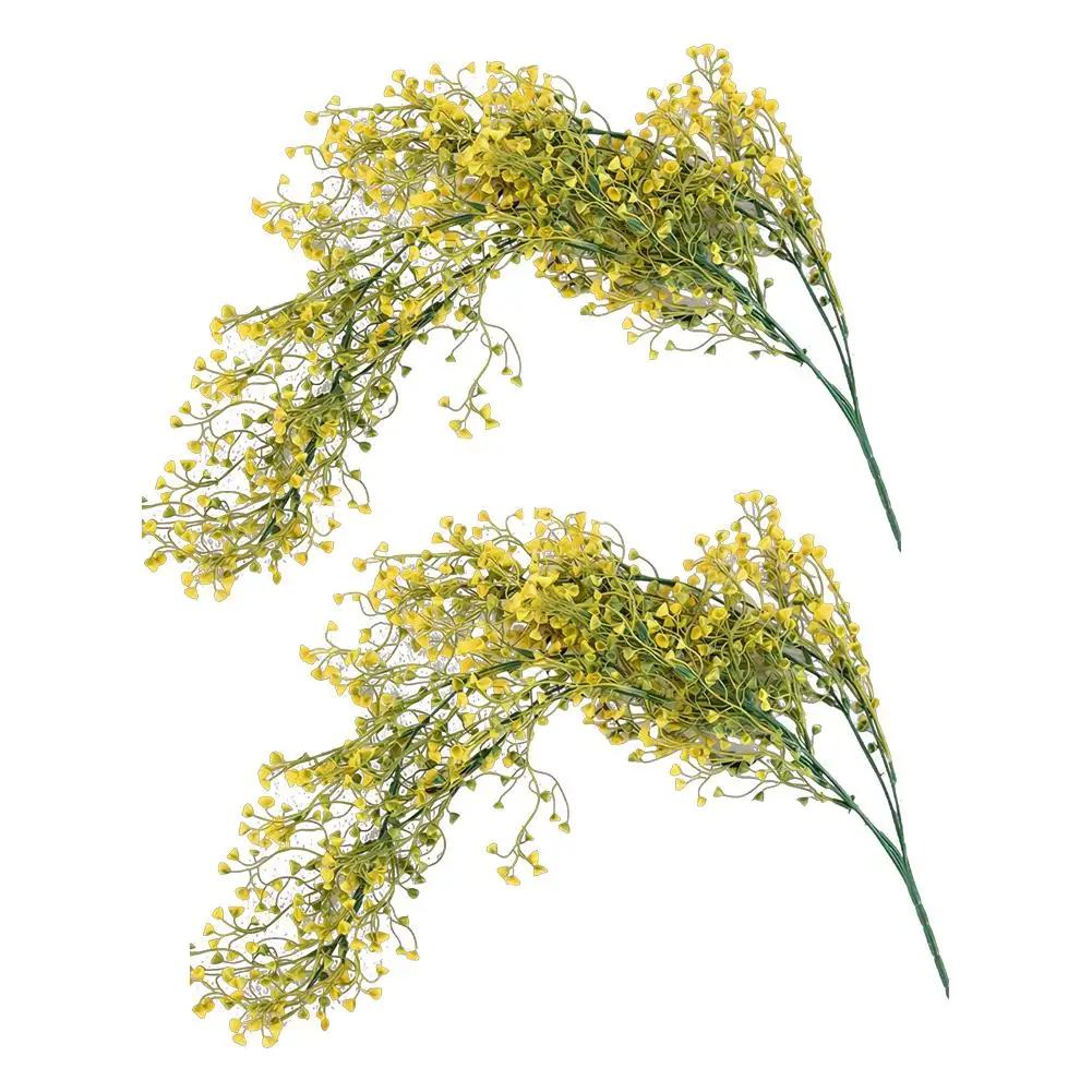80cm Artificial Admiralty Willow Wall Hanging Plant Fake Willow Vine Garland Greenery Rattan For Home Garden Balcony Decora K3Q3