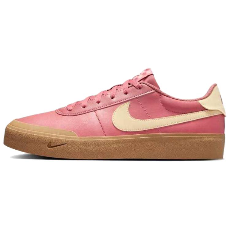 Nike Court Shot Canyon Pink Men Sneakers Gum-Light-Brown Muslin IB2316-600