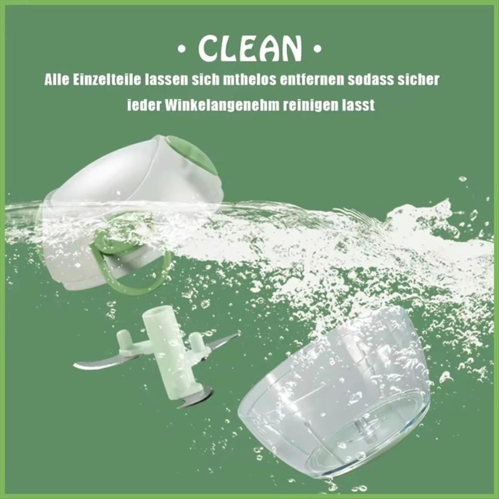 Portable Garlic Chopper 170ML Vegetable Chopper  Kitchen Cooking Tool Accessories