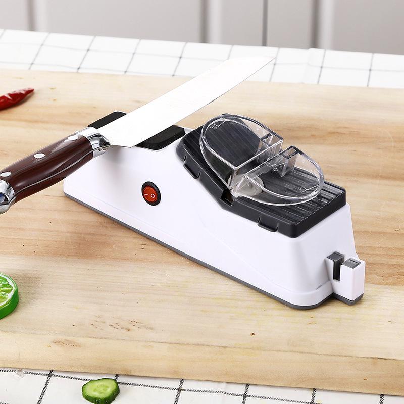 Universal Electric Whetstone: Scissors & Cleaver Sharpener with Black Tech
