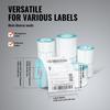 Manual Round Labeling Machine, 15-20pcs/min, Bottle Label Applicator for Round Bottles, Adjustable Manual Round Bottle Labeler Suitable for Bottle