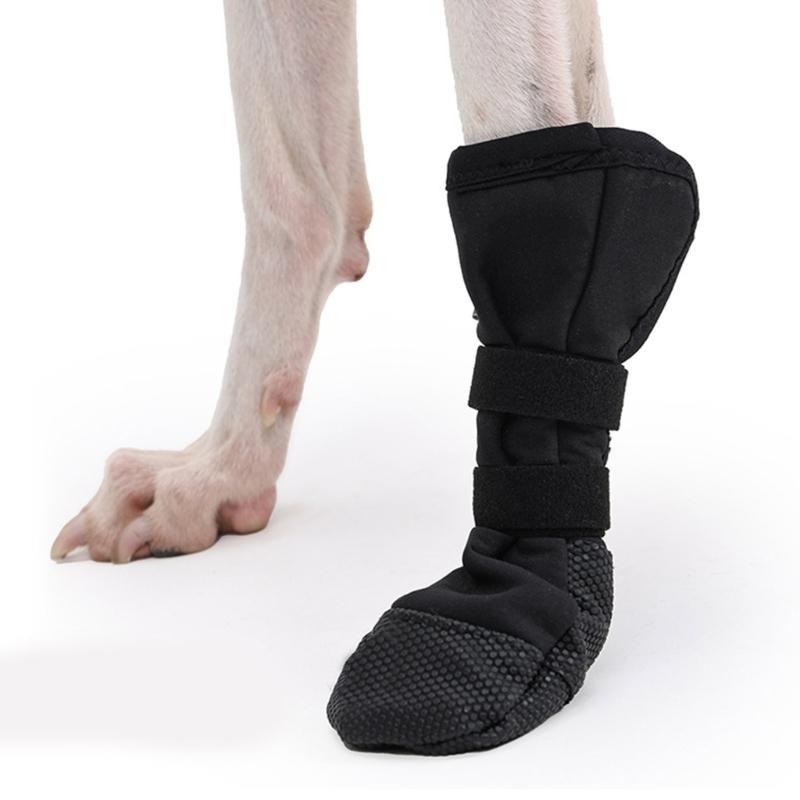 Dog Paws Protector Boot Large Size Water Resistant Soft Protective Shoe for Dog Paws Care Breathable Pet Footwear