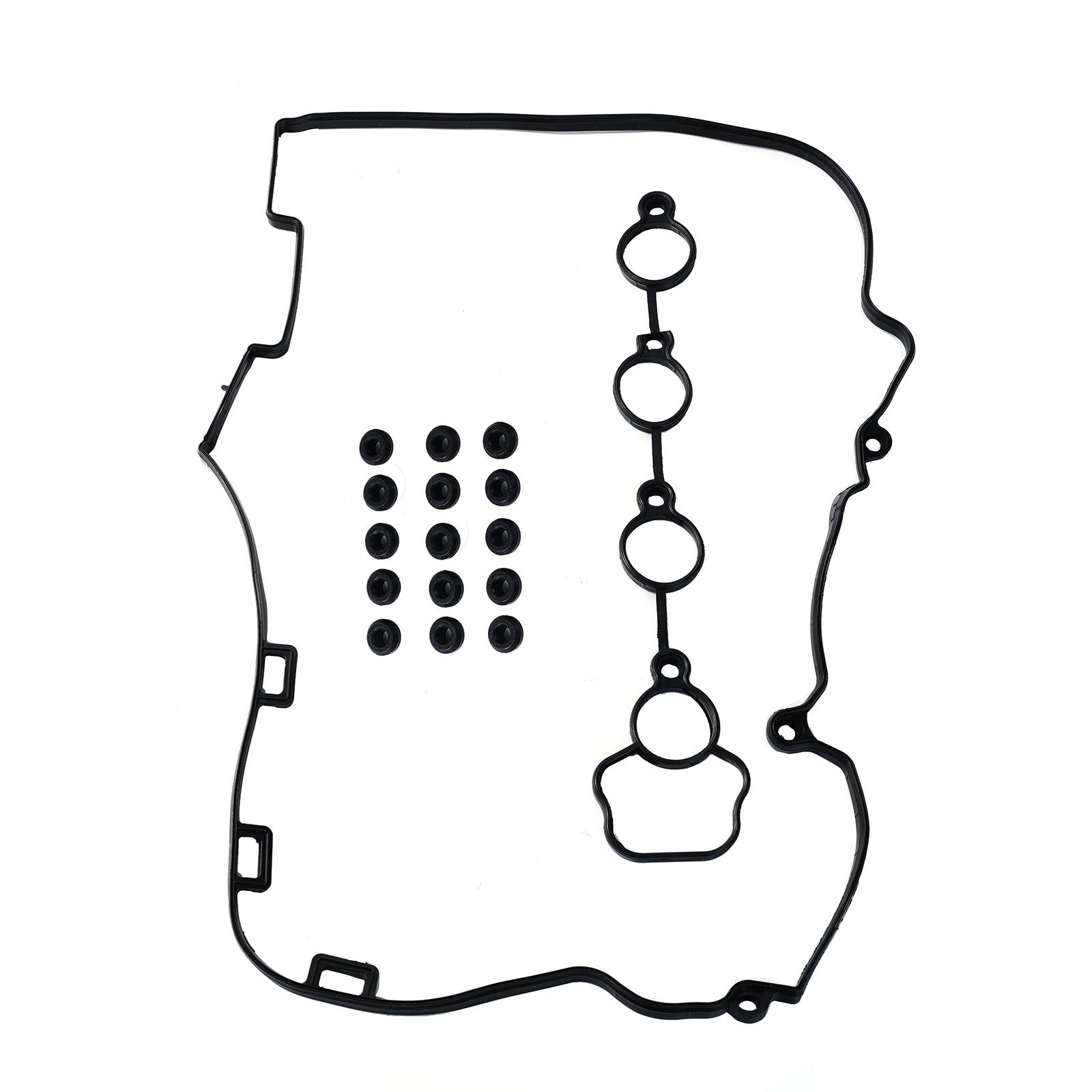 

Прокладка крышки клапана двигателя для Chevrolet 4-дверный 2.2 2.4L Cobalt2.2 2.4L Pontiac 2.2 2.4LSaturn 2.2L 2.4L 2006-2010 12598014 VS 50769R VS25585 13848658 чёрный