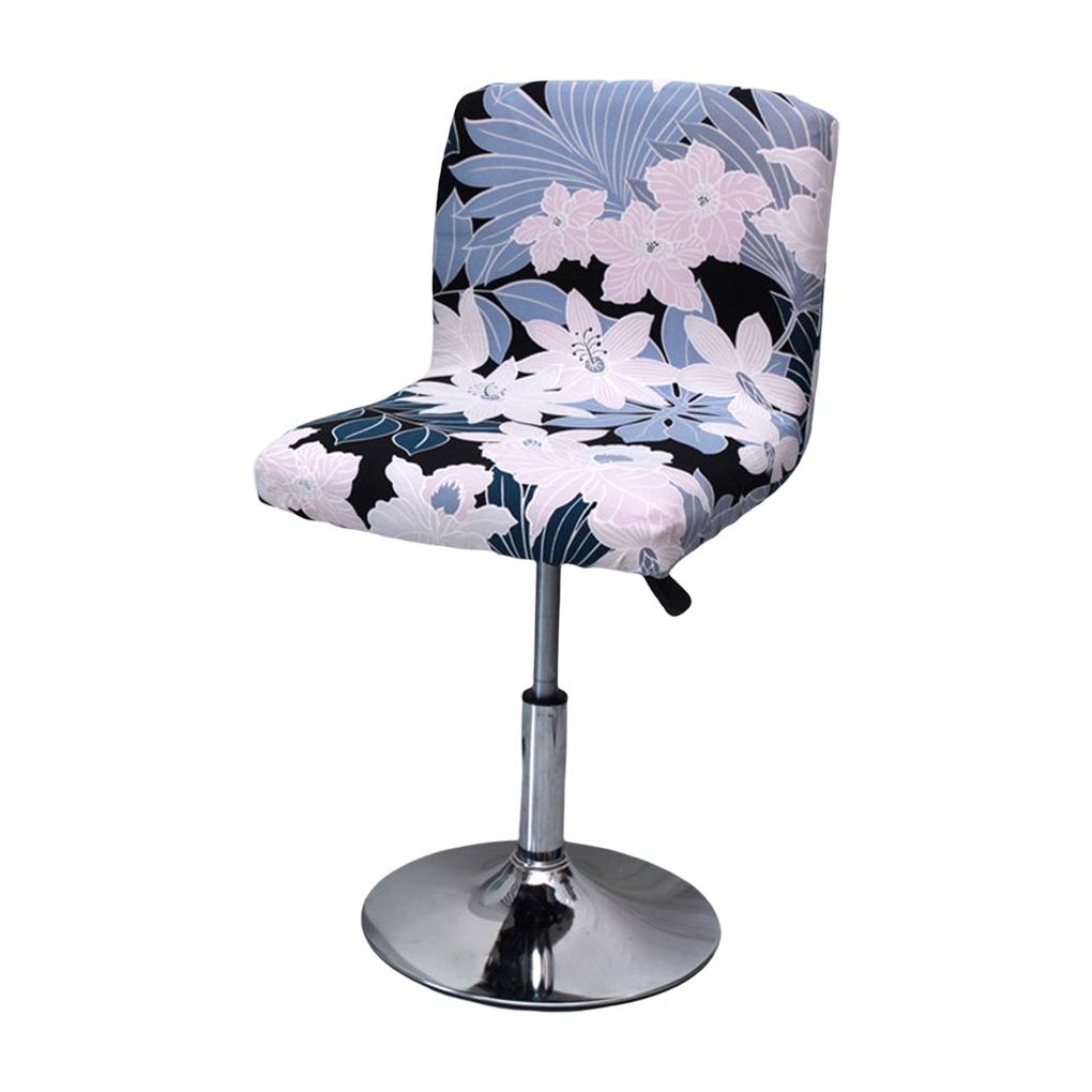 Chair Cover Elastic Business Bar Cafe Restaurant Living Room Bedroom Kitchen Stool Seat Stretchable Decoration Slipcover