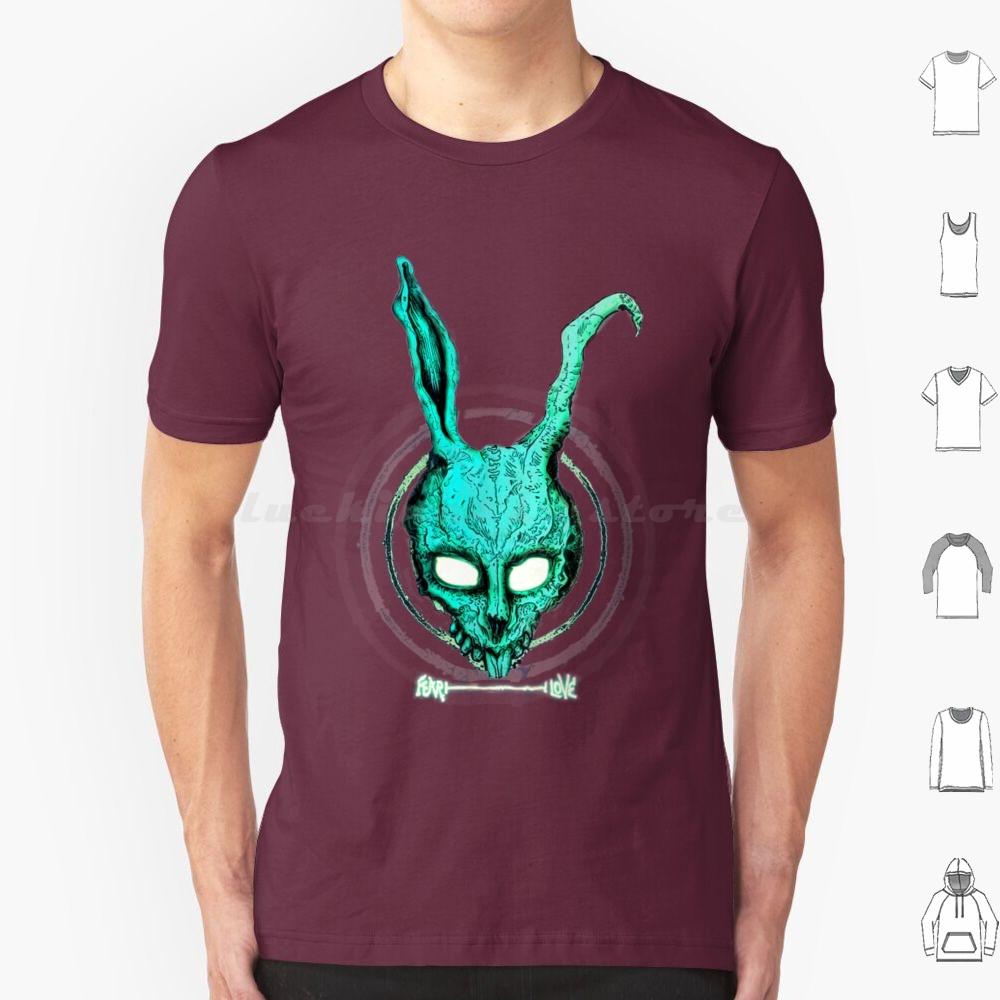 Donnie Darko T Shirt Big Size 100 Cotton Donnie Darko Frank The Bunny Horror Movie Halloween Rabbit Fantasy Comics S