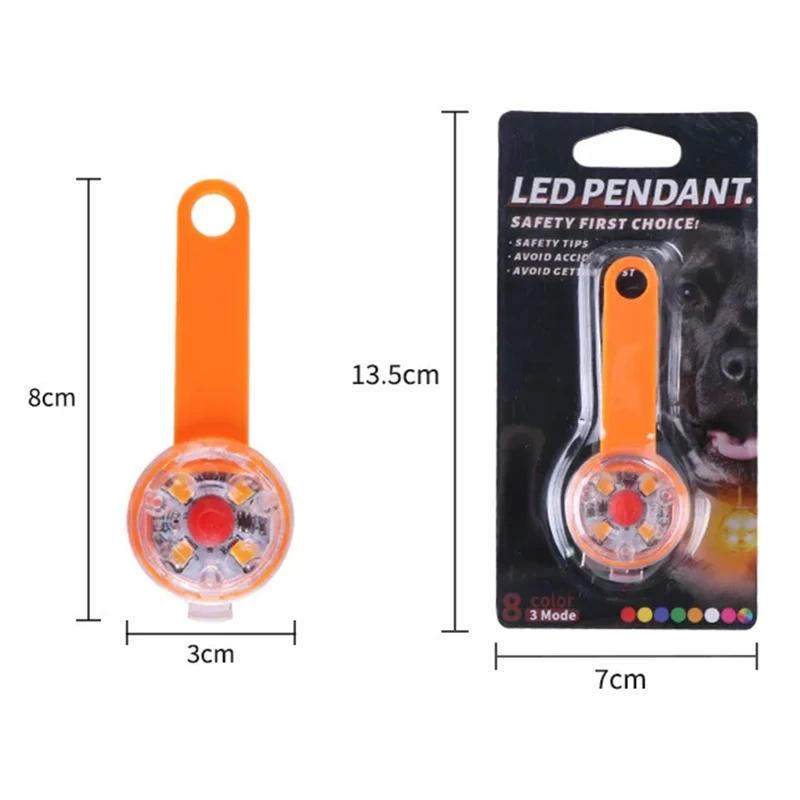LED-Halsband für Haustiere, Hunde und Katzen, Anhänger, Nachtsicherheit, Katzenlicht, IPX7, wasserdicht, blinkendes Geschirr mit Licht für Hundezubehör