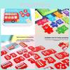 Wooden Toddler Educational Number Matching Puzzle For Early Learning And Cognitive Development