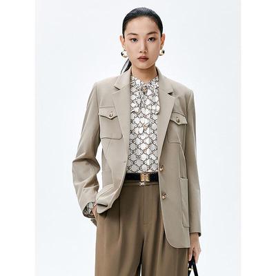 PEACEBIRD Women's Spring Commuter Blazer