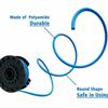 For LAWNMASTER CLGT2410 CLGT2412 CLGT2425S01 Compatible Grass Trimmer Spool & Line with 6m 0 5mm Trimmer Line Replacement Parts