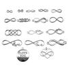 10pcs Charms Infinity Symbol Antique Silver Color Plated For DIY Jewelry Making Infinity Connector Charms