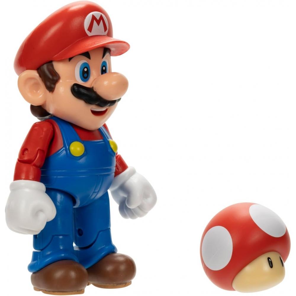Sanei Boeki  Sanei Boeki  Super Mario Figure Collection Plus Mario With Super Mushrooms Fcp 001 Fcp 001 Mario With Super Mushrooms