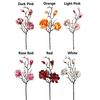 Multicolor Artificial Magnolia Flower Accessories PU Yulan Artificial Flower Chinese Style Small Buds Simulation Flower Stem