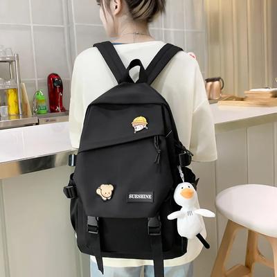 Large-capacity Schoolbag Female Style High School Student Style Backpack Versatile Backpack Junior High School Student