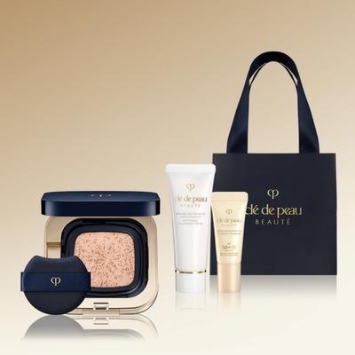 Cl  De Peau Beaut  Radiant Cushion Foundation Dewy Set
