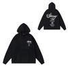 Mens Oversized Hooded Sweatshirt With Letter Print Heavyweight Cotton Winter Streetwear Style