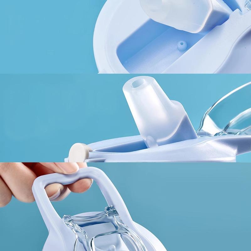 GIANXI Children Straw Cups Outdoor Activity Travel Lightweight Water Cups With Lifting Ring Leakage-proof Water Bottle Drinkware