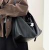 Fashionable And Lazy New Leather Women's Bag Soft Cowhide Large Tote Bag Women's Armpit Bag Casual Shoulder Crossbody Bag