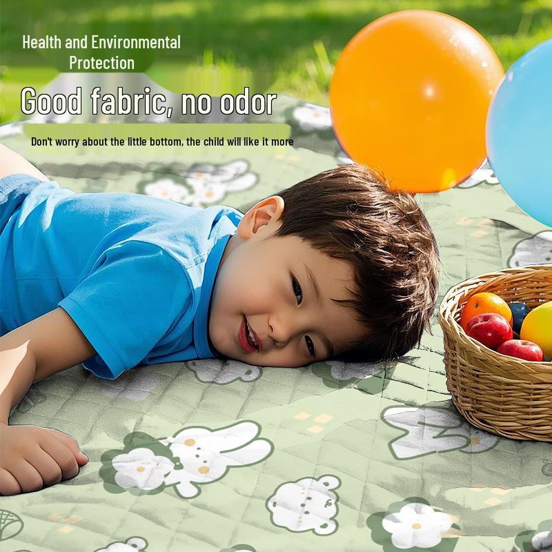 2025 Waterproof Thick Picnic & Beach Mat - Portable, Moisture-Proof for Camping & Outdoors