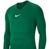Nike Dry Park First Layer Longsleeve, Mens green Compression longsleeve